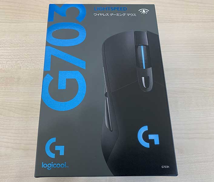 ワイヤレスマウス】Logicool G703hが想像以上に快適だった件【レビュー 