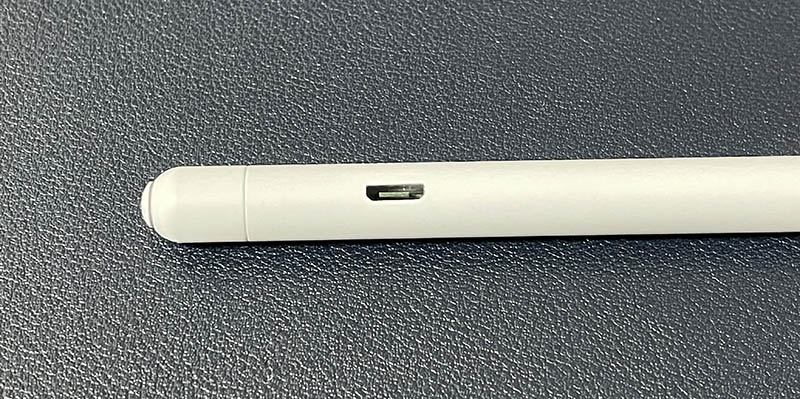 USGMoBi タッチペンの充電用USBポート