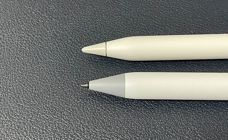 USGMoBiとApple Pencilのペン先を比較