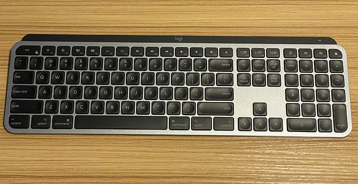 MX KEYS for Macのキーボード本体