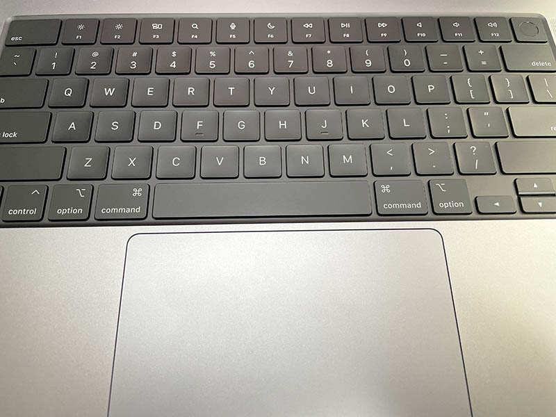 新型MacBook Proのキーボード