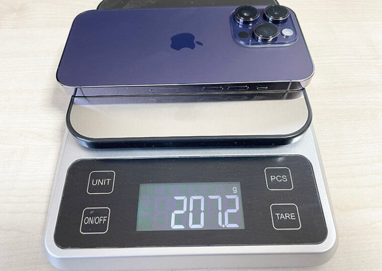iPhone 14 Proの重さ