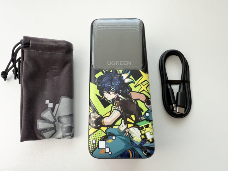 UGREEN 原神モデル モバイルバッテリーの付属品
