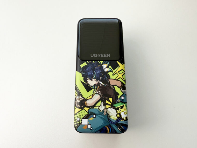 UGREEN 原神モデル モバイルバッテリー本体(正面)